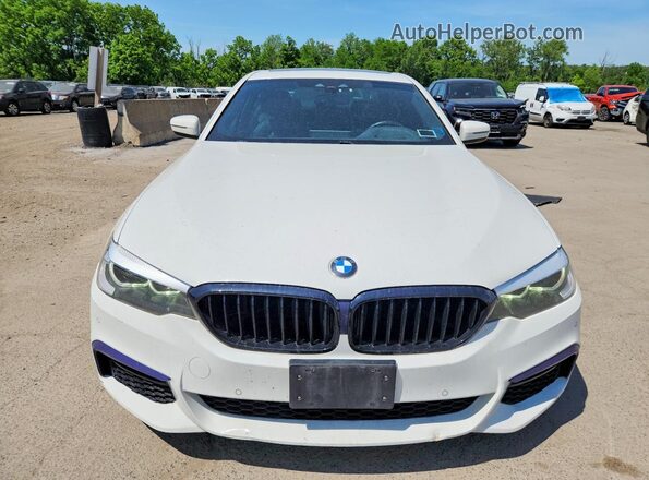 WBAJS3C08LCE05666 2020 BMW 5 SERIES White Vista frontal