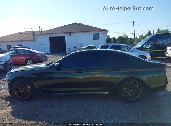 WBAJS3C0XLWW79723 2020 BMW 5 SERIES Green 