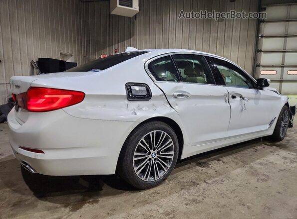 WBAJS3C0XLWW82525 2020 BMW 5 SERIES Белый Задняя правая четверть