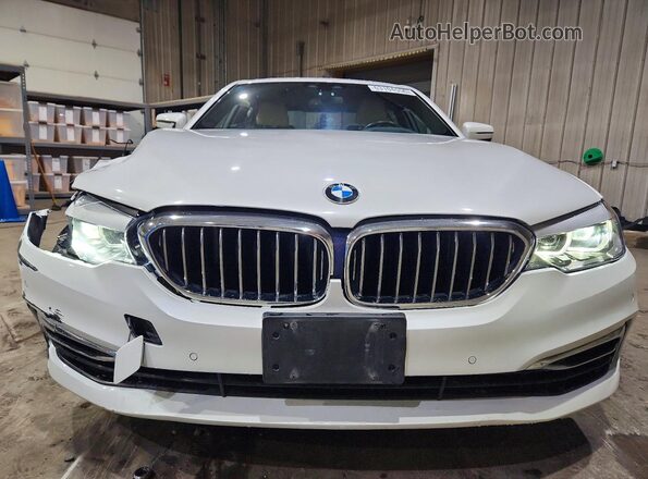 WBAJS3C0XLWW82525 2020 BMW 5 SERIES Белый Вид спереди