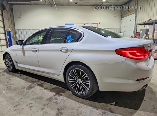 WBAJS3C0XLWW82525 2020 BMW 5 SERIES Белый Задняя левая четверть