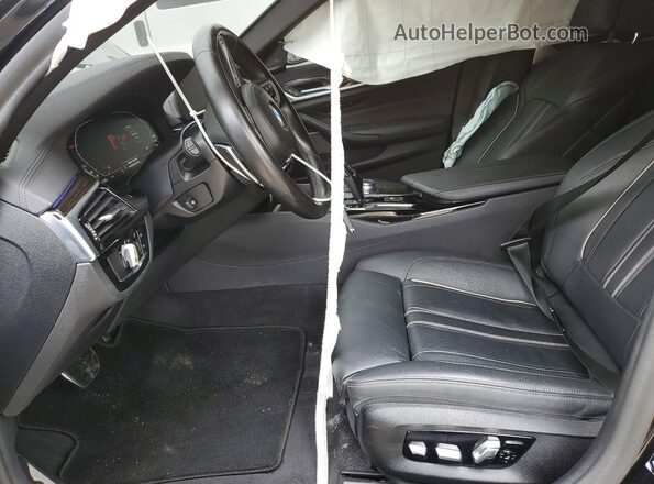 WBAJS7C03LCE14573 2020 BMW M5 Blue Vista interior delantera