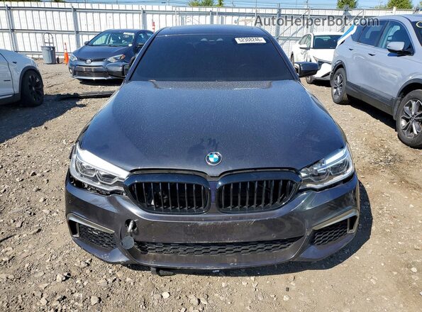 WBAJS7C05LCD94763 2020 BMW M5 Gray Widok z przodu
