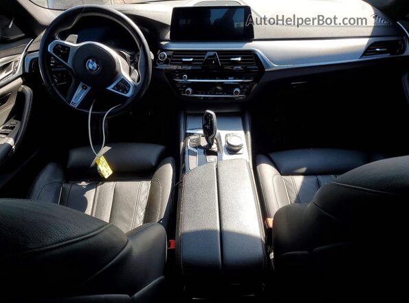 WBAJS7C05LCD94763 2020 BMW M5 Gray Widok deski rozdzielczej