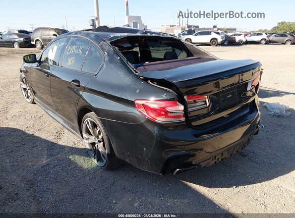 WBAJS7C06LCD32269 2020 BMW 5 SERIES Black Հետևի ձախ