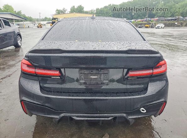 WBAJS7C0XLCD41167 2020 BMW M5 Gray Widok z tyłu