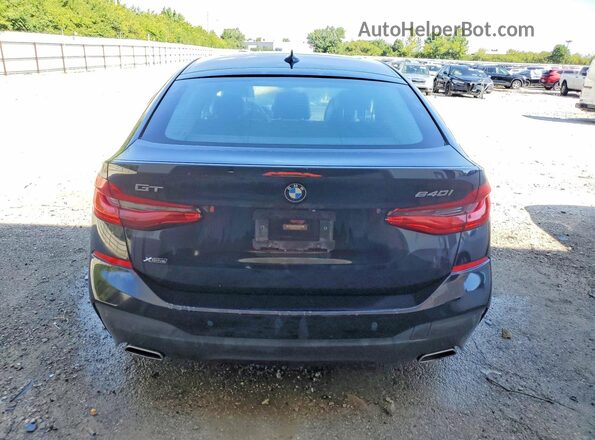 WBAJV6C50JBK07099 2018 BMW 6 SERIES Black Widok z tyłu