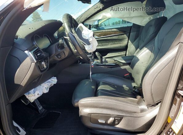 WBAJV6C5XJBJ99657 2018 BMW 6 SERIES Серый Вид салона спереди