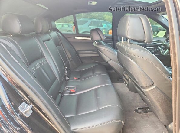 WBAKN9C50GD962823 2016 BMW 5 SERIES Black Вид задніх сидінь