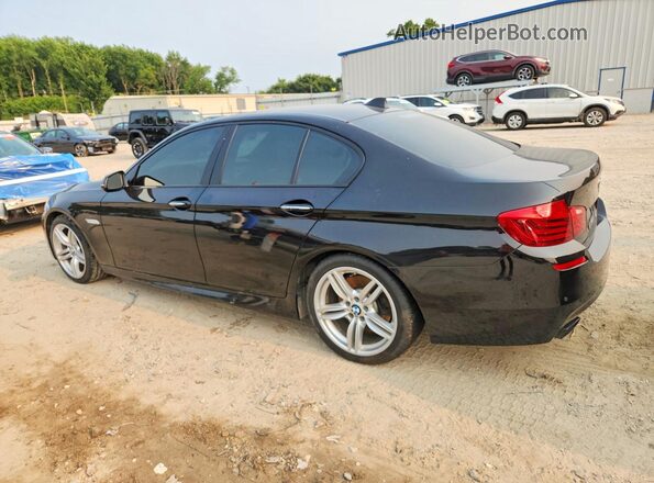 WBAKN9C50GD962823 2016 BMW 5 SERIES Black Задня ліва чверть