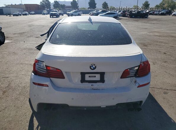 WBAKN9C57GD961698 2016 BMW 5 SERIES White Vista trasera