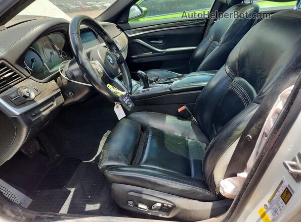 WBAKN9C57GD961698 2016 BMW 5 SERIES White Vista interior delantera