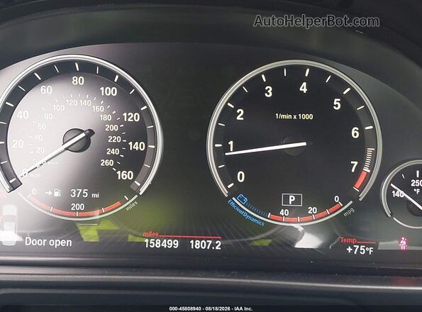 WBAKN9C57GD961930 2016 BMW 5 SERIES Silver Vista de los asientos traseros