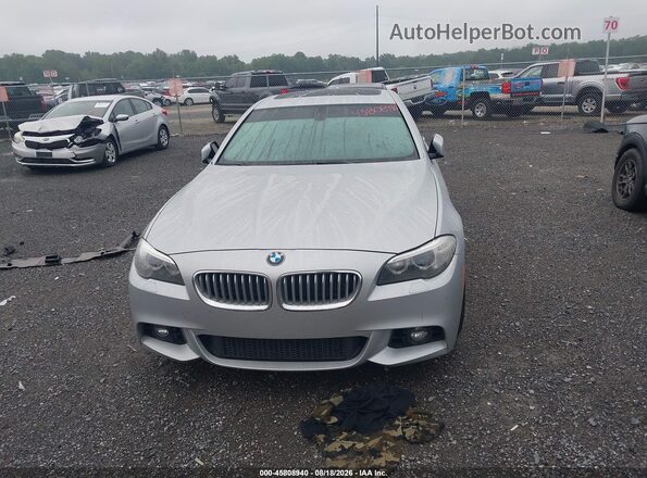 WBAKN9C57GD961930 2016 BMW 5 SERIES Silver Vista del cuadro de instrumentos