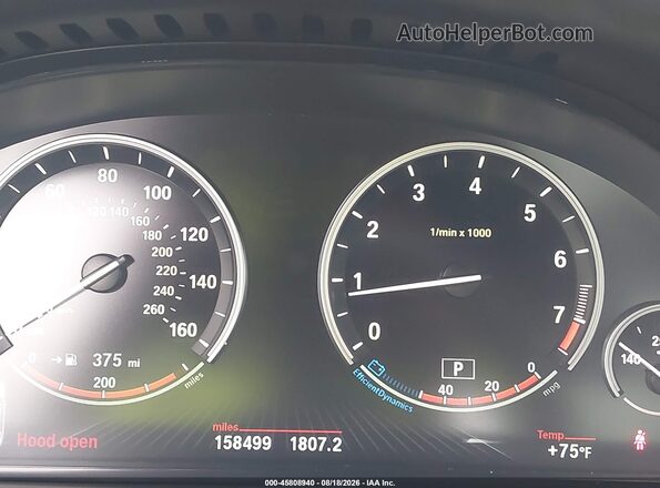 WBAKN9C57GD961930 2016 BMW 5 SERIES Silver 