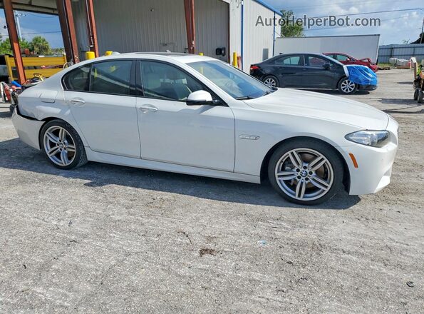 WBAKN9C57GD962687 2016 BMW 5 SERIES White Սալոնի դիմացի տեսք