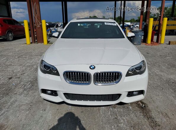 WBAKN9C57GD962687 2016 BMW 5 SERIES White Սարքավորումների վահանակի տեսք