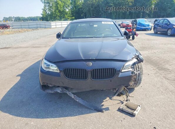 WBAKN9C5XGD962683 2016 BMW 5 SERIES Black Widok z przodu