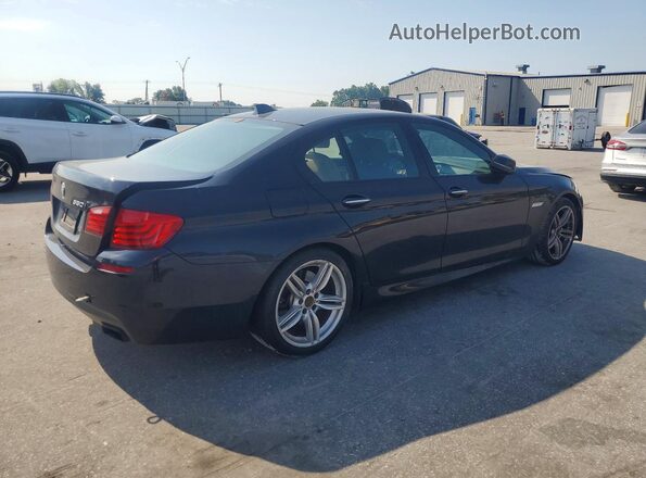 WBAKN9C5XGD962683 2016 BMW 5 SERIES Black Tył prawy