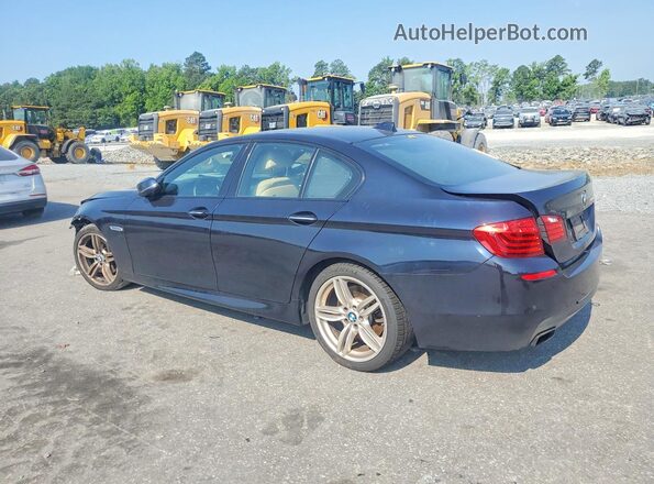 WBAKN9C5XGD962683 2016 BMW 5 SERIES Black Tył lewy