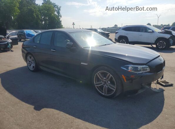 WBAKN9C5XGD962683 2016 BMW 5 SERIES Black Przód prawy