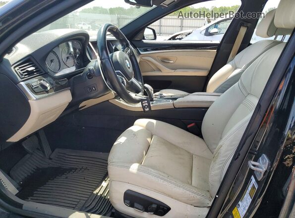 WBAKP9C53GD981103 2016 BMW 5 SERIES Black Vista interior delantera