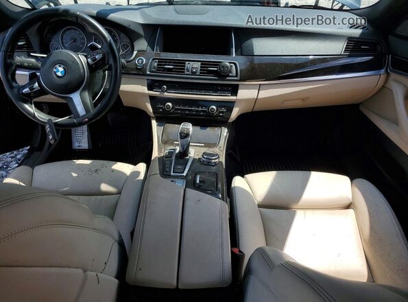 WBAKP9C53GD981103 2016 BMW 5 SERIES Black Vista del salpicadero