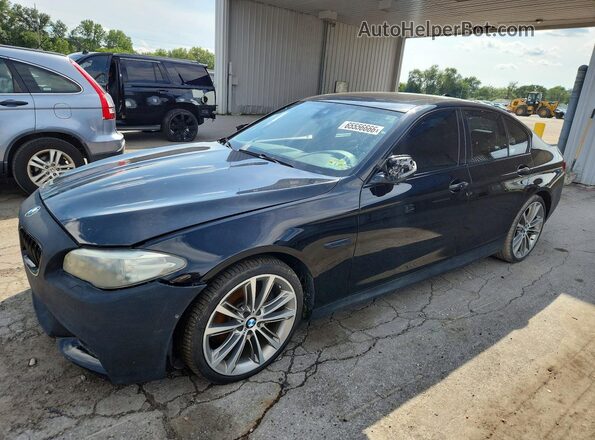 WBAKP9C54GD980817 2016 BMW 5 SERIES Black Rear left