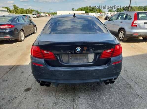 WBAKP9C54GD980817 2016 BMW 5 SERIES Black Front interior view