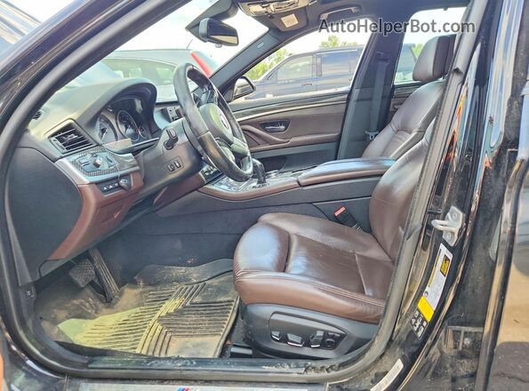 WBAKP9C54GD980817 2016 BMW 5 SERIES Black Dashboard view