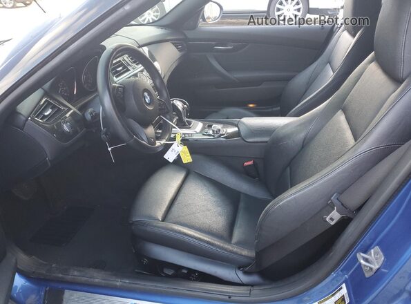 WBALM7C55G5B59823 2016 BMW Z4 Blue წინა სალონის ხედი