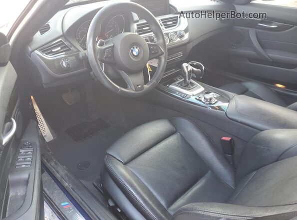 WBALM7C55G5B59823 2016 BMW Z4 Blue წინა პანელის ხედი