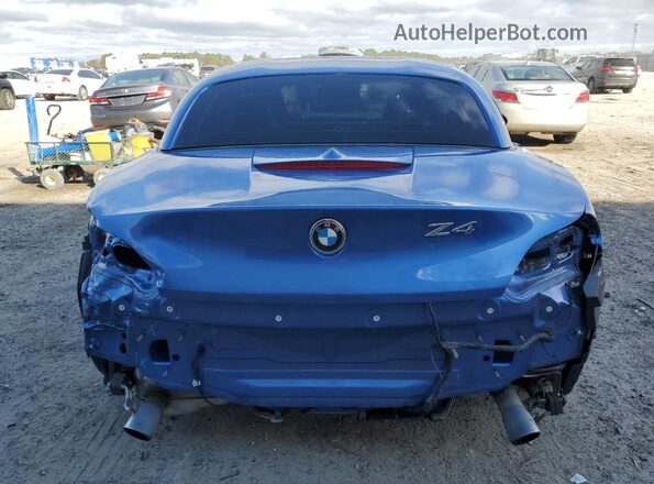 WBALM7C55G5B59823 2016 BMW Z4 Blue უკანა ხედი