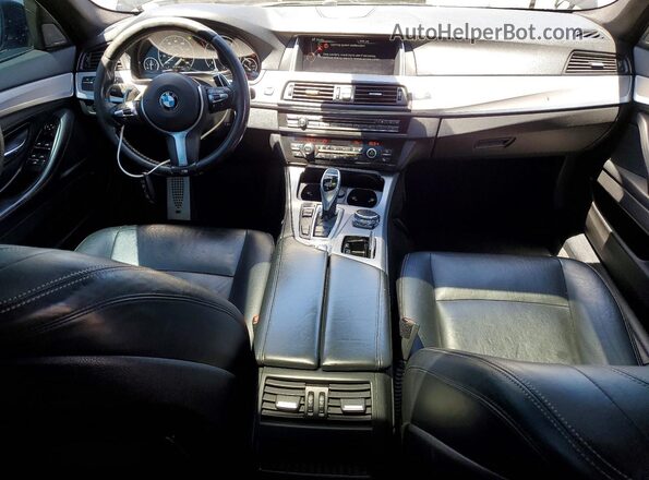 WBAXA5C53GG042290 2016 BMW 5 SERIES Black Vista del salpicadero