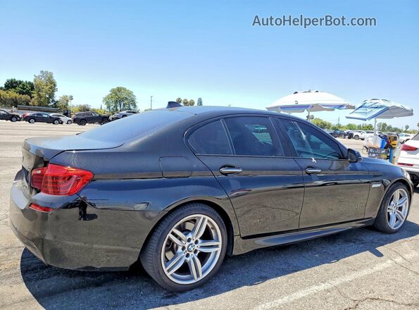 WBAXA5C53GG042290 2016 BMW 5 SERIES Black Trasero derecho