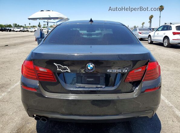 WBAXA5C53GG042290 2016 BMW 5 SERIES Black Vista trasera