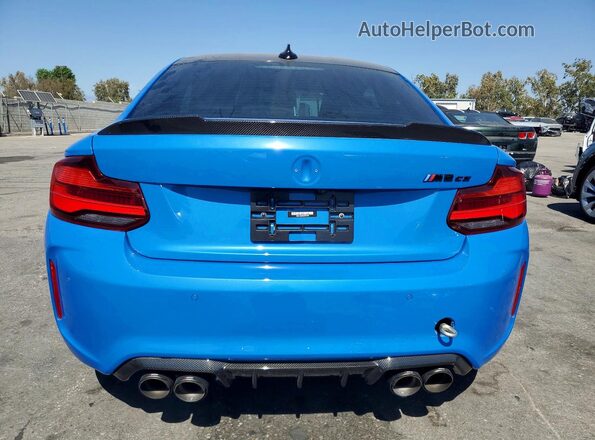 WBS1J3C06L7H57443 2020 BMW M2 Синий Вид сзади