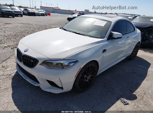 WBS2U7C54K7D01860 2019 BMW M2 White Przód lewy