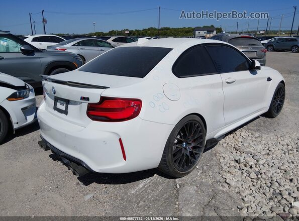 WBS2U7C54K7D01860 2019 BMW M2 White Tył prawy