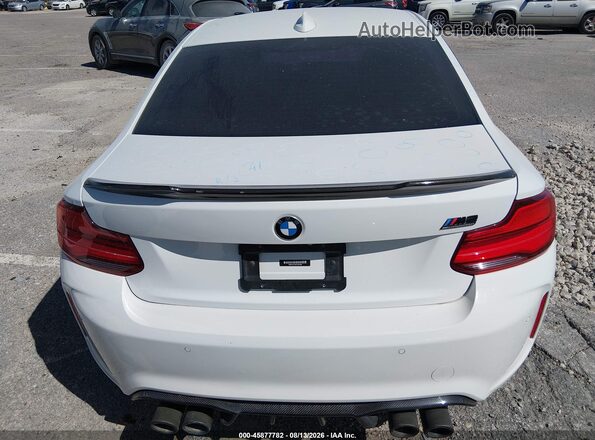 WBS2U7C54K7D01860 2019 BMW M2 White 