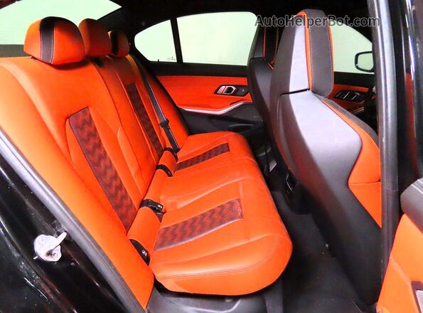 WBS33AY01MFK86175 2021 BMW M3 Черный Вид салона спереди