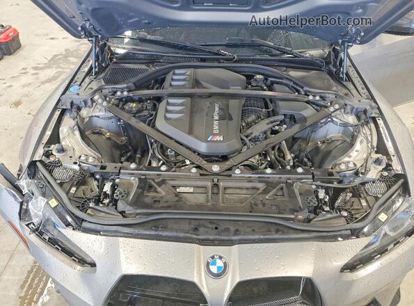 WBS33AY04MFL40746 2021 BMW M3 Gray Սալոնի հետևի տեսք