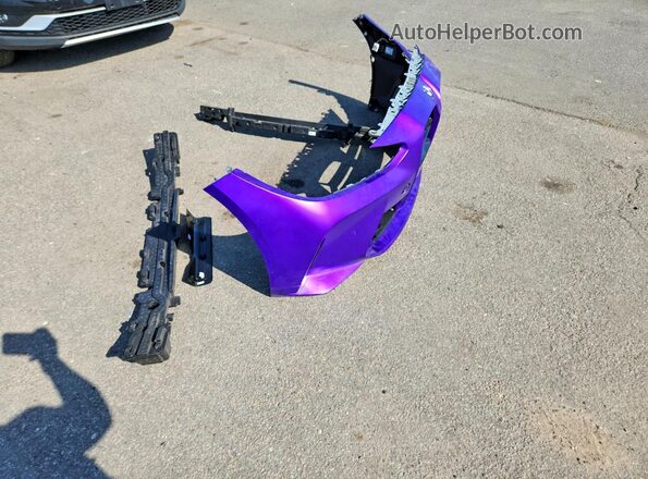 WBS33AY08MFL43116 2021 BMW M3 Purple ძრავის განყოფილების ხედი