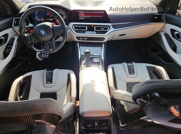 WBS33AY08MFL43116 2021 BMW M3 Purple წინა პანელის ხედი