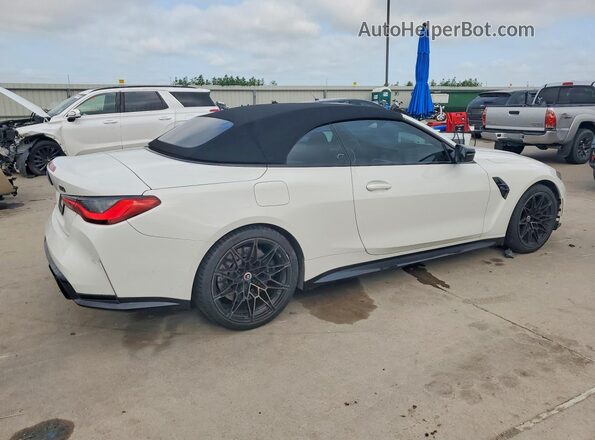 WBS33BA05PCL64740 2023 BMW M4 White Задня права чверть