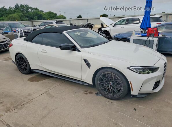 WBS33BA05PCL64740 2023 BMW M4 White Передня права чверть
