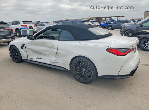 WBS33BA05PCL64740 2023 BMW M4 White Задня ліва чверть
