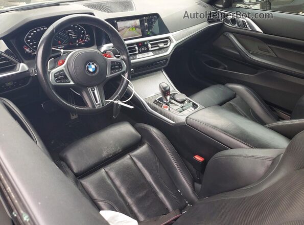 WBS33BA05PCL64740 2023 BMW M4 White Вид панелі приладів