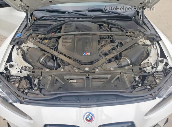 WBS33BA05PCL64740 2023 BMW M4 White Вид задньої частини салону