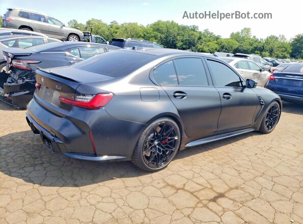 WBS33HJ02SFU33751 2025 BMW M3 Black Rear right